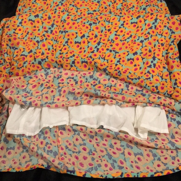 Splendid Watercolor Floral Maxi Dress Sz M - Picture 6 of 7